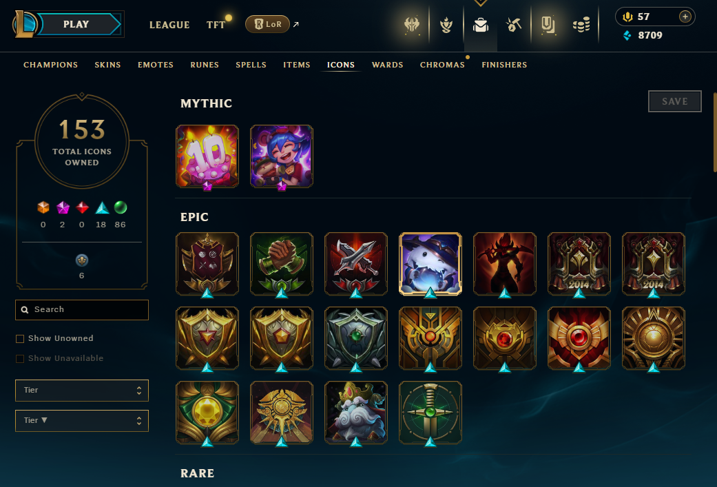 EUW | 124 Skins | 149 Champions | Pax Jax | ChicksQLOLS010