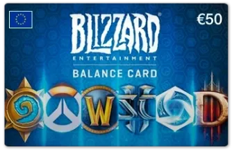 EUR 50 (EU) Blizzard Gift Card Battle.net