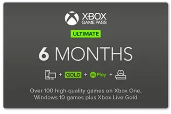 Xbox Game Pass Ultimate Membership 6 Months