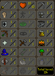 Level 3 Skiller | 83 Hunter [100% Manual]