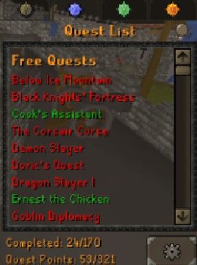 Main | 1680 Total level | 50+ QPs | 99 Ranged | Prospector Outfit