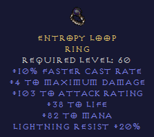 Entropy Loop - BVC Ring