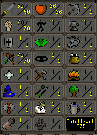 Gmaul Pure | 50 Attack | 70 Strength | 70 Range | 1 Defence [100% Manual]