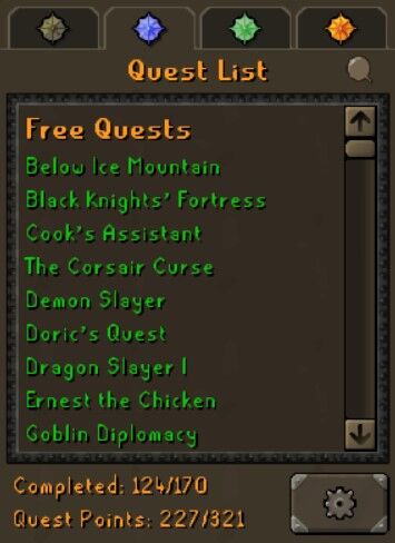 Main | 1800+ Total | 220+ QP | 85 Attack | 87 Strengh | 91 Defence | 87 Range | 82 Prayer | 75 Magic | Fire Cape | Graceful